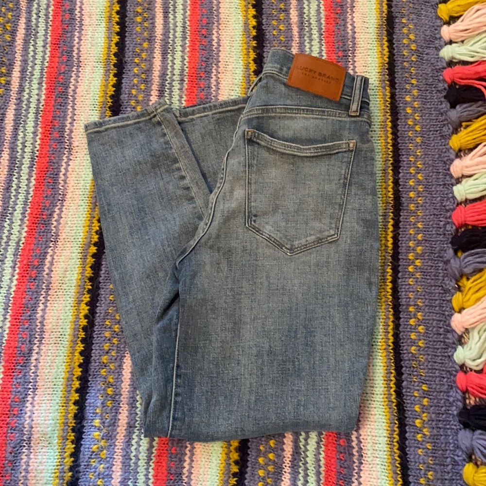 Lucky Brand Bridgette Skinny High Rise Jeans